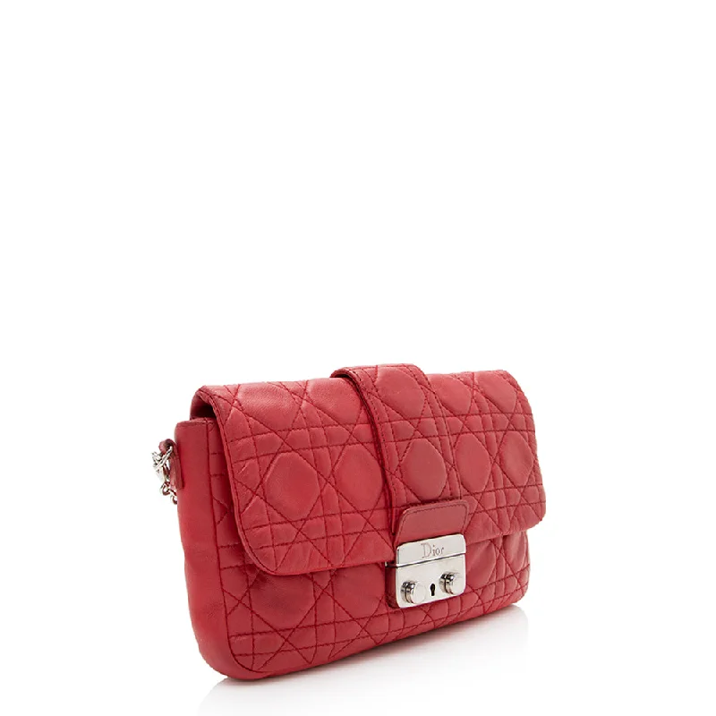 Elevate Your Fashion Game with DiorChristian Dior Lambskin New Lock Crossbody Bag