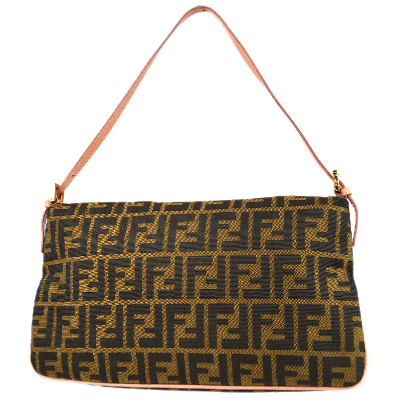 Fendi Retro Revival Bag -Fendi Brown Zucca Rhinestone Handbag