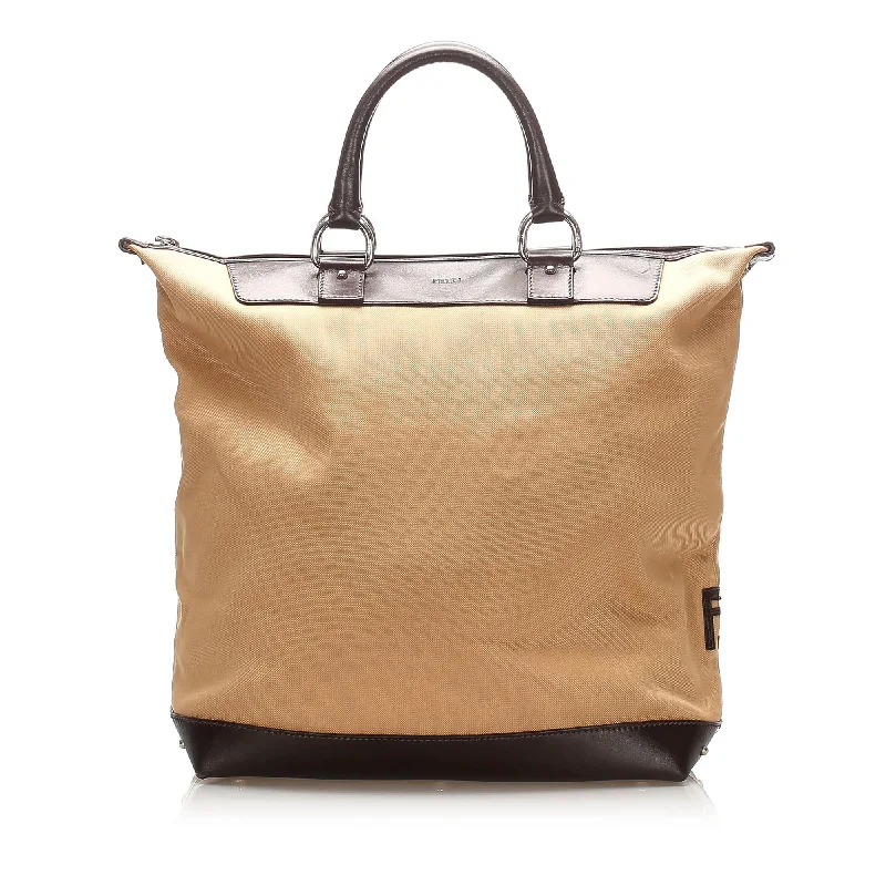 Fendi Ultimate Travel Companion -Fendi Nylon Tote Bag (SHG-15316)