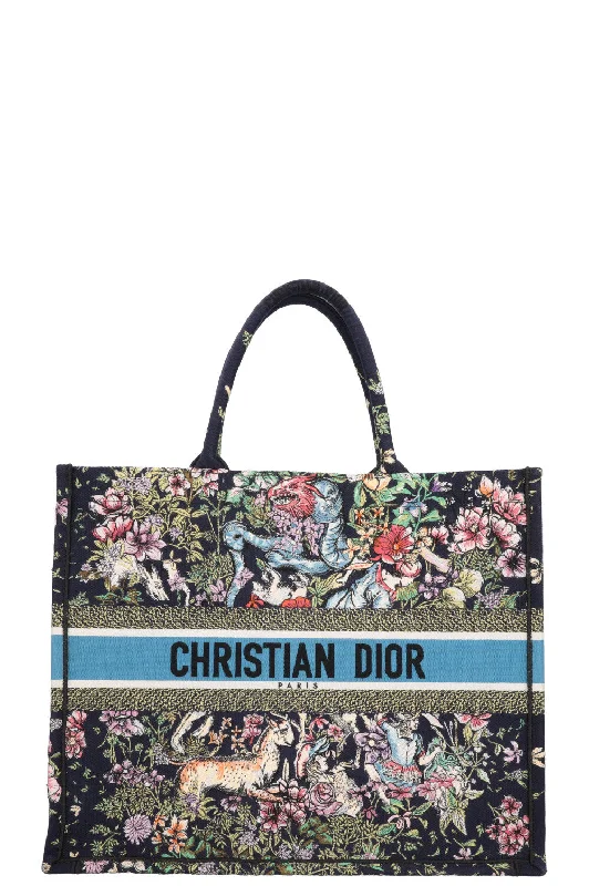 Essential Dior Bags for Every WardrobeCHRISTIAN DIOR Large Dioriviera Book Tote Blue