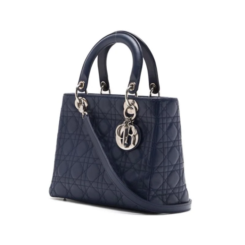 Where Fashion Meets Luxury: Dior HandbagsDior Dior  Lady 2WAY Hand  Navy  Lady Handbag Lady Handbag  Ship Navy Yamamoto Online