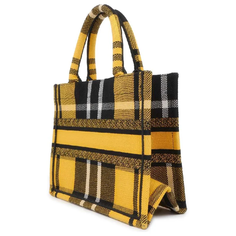 The Ultimate in Fashion: Dior BagsDior Book tote Yellow/Black Canvas Size Small