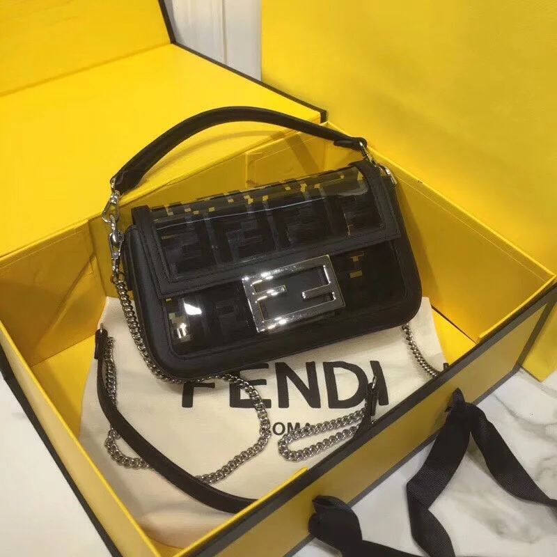 Fendi Metallic Finish Bag -BC - FENDI BAGS - 710