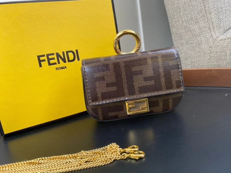 Fendi Crystal Embellished Bag -BC - FENDI BAGS - 725