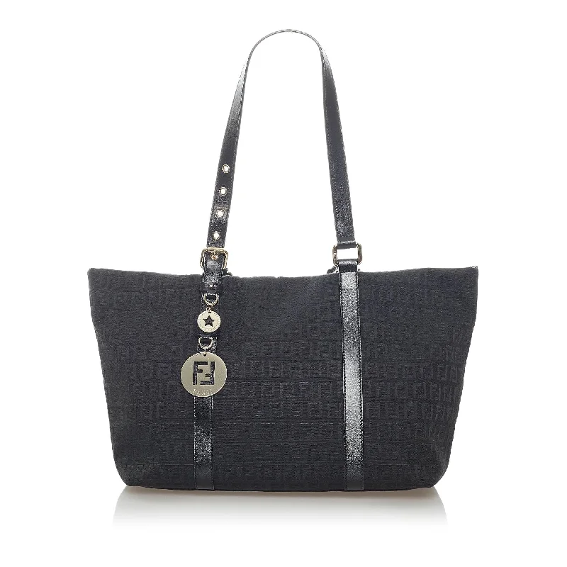 Fendi Ultimate Travel Companion -Fendi Zucchino Canvas Tote Bag