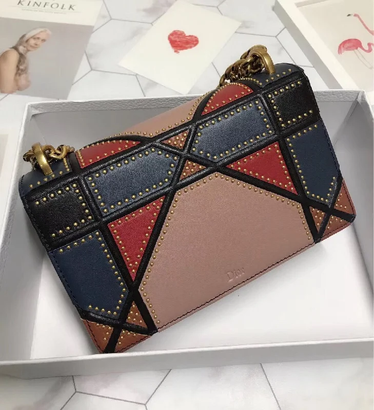 Dior’s Latest Bag Collection: The Pinnacle of EleganceChristian Diorama Bag In Multi-coloured Patchwork