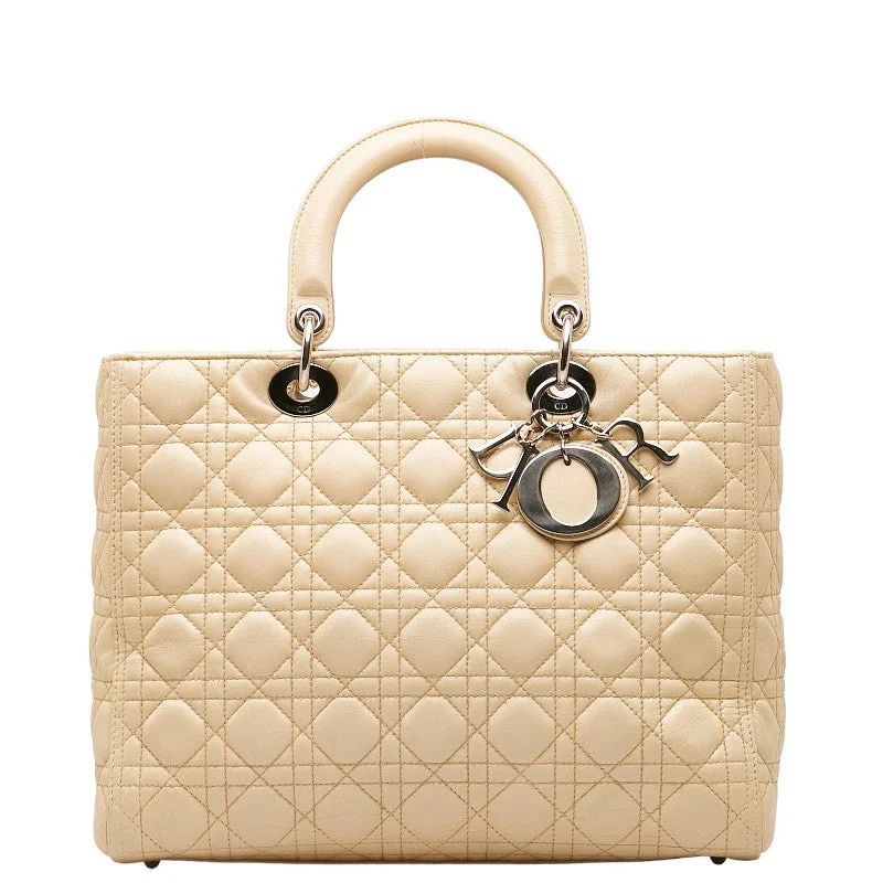 True Luxury: Dior BagsDior Dior Handbags Leather Beige Ladies Paris Market