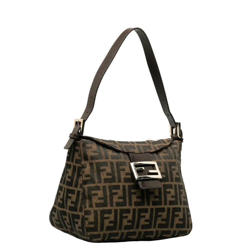 Fendi Vintage Collector’s Item -Fendi One-Shoulder Bag Handbag Brown Leather  Fendi