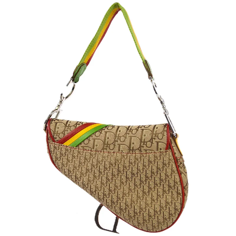 Dior’s Statement Bags for Every OccasionChristian Dior 2004 Rasta Diorissimo Saddle Handbag