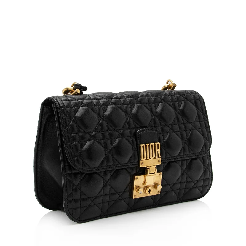 Luxury with a Touch of Class: Dior BagsDior Lambskin Bohemian Strap Addict Medium Flap Bag (BCiJ05)