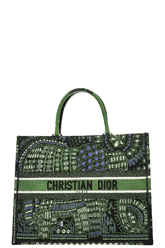 Effortlessly Chic: Dior Bags for Every DayCHRISTIAN DIOR Book Tote Green