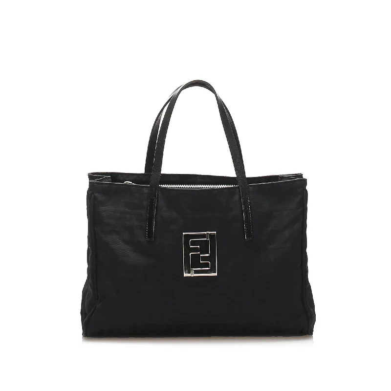 Fendi Street Style Must-Have -Fendi Zucca Canvas Handbag (SHG-11701)