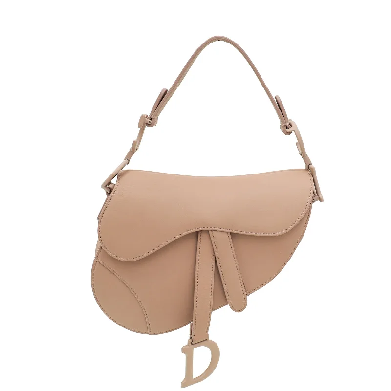 Classic Styles, Modern Elegance: Dior BagsChristian Dior Rose Des Vents Ultra Matte Saddle Mini Bag