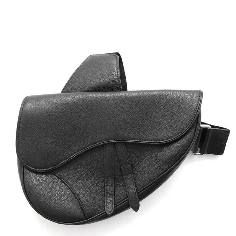 The Dior Bag Every Fashionista NeedsDior Saddle bag Black1ADPO093YMJ Leather