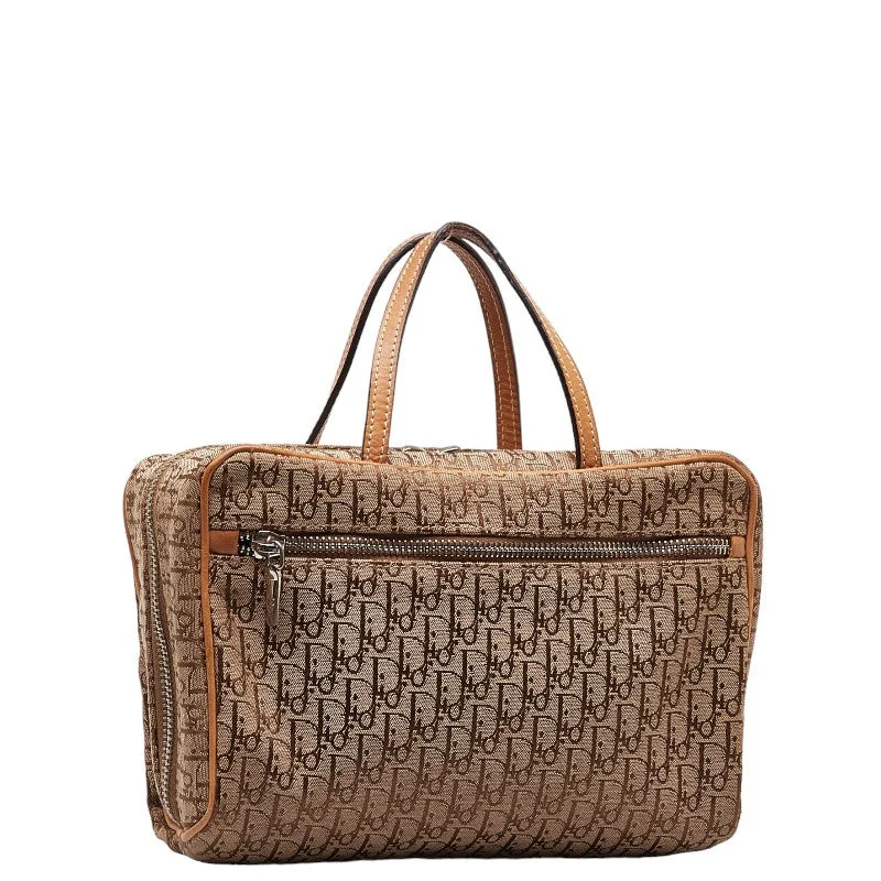 Explore the World of Dior HandbagsDior Trotter Accessoires Bag Handbag Brown Canvas Leather  Dior