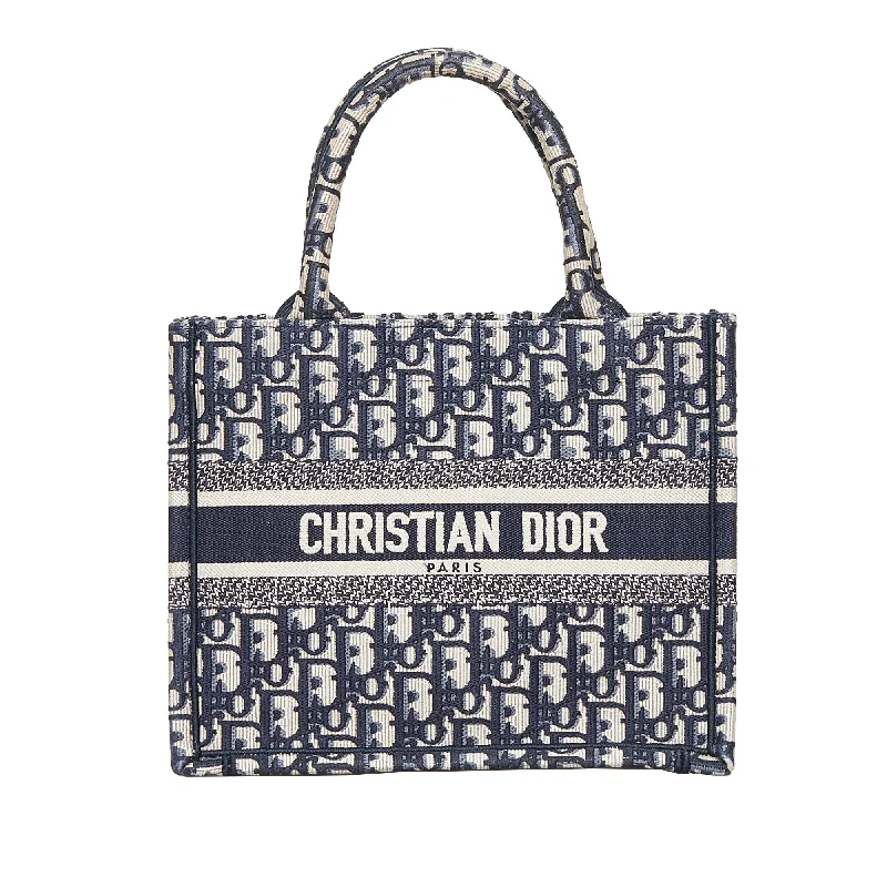 Dior Bags for the Modern TrendsetterDior Book Tote Small Blue Oblique Canvas