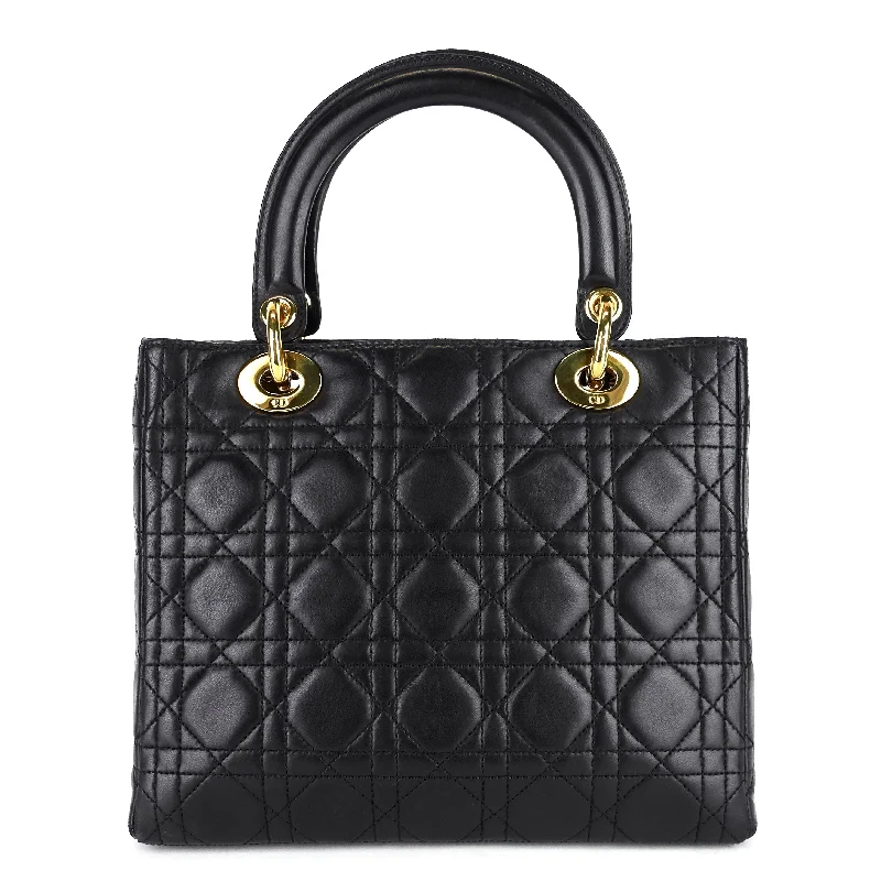 Be Bold, Be Beautiful, Be DiorLady Dior Medium Cannage Lambskin Leather Bag