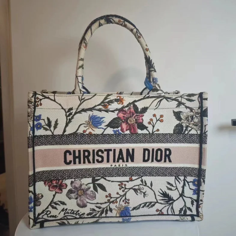 The Definition of Style: Dior BagsChristian Dior Book Tote Multicolor Embroidered Floral Medium