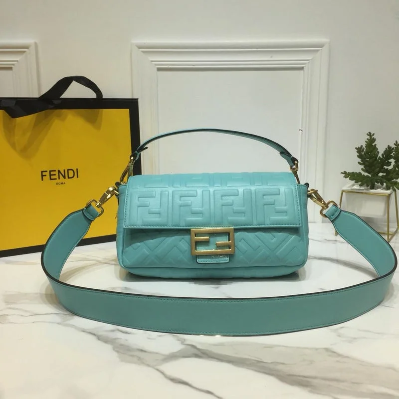 Fendi Woven Chain Bag -BC - FENDI BAGS - 427