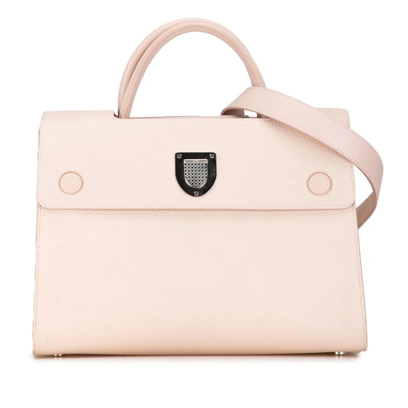 Discover the Charm of Dior BagsDior EVER Handbag 2WAY M7001PTLW Pink Beige Leather  Dior