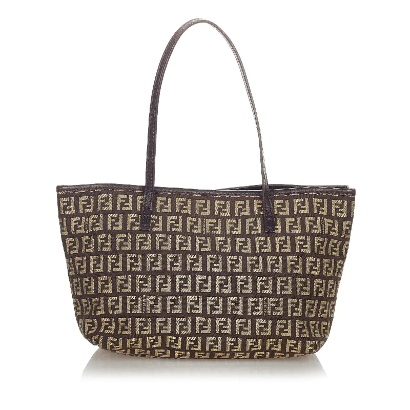 Fendi Exclusive Couture Bag -Fendi Zucchino Canvas Tote Bag