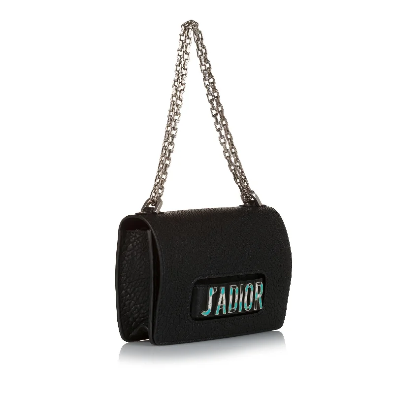 Indulge in the Luxury of Dior BagsDior JaDior Chain Leather Flap Bag (cREInI)