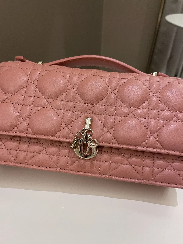 Discover the Charm of Dior BagsDior Miss Mini Bag Rose Des Vents Lambskin