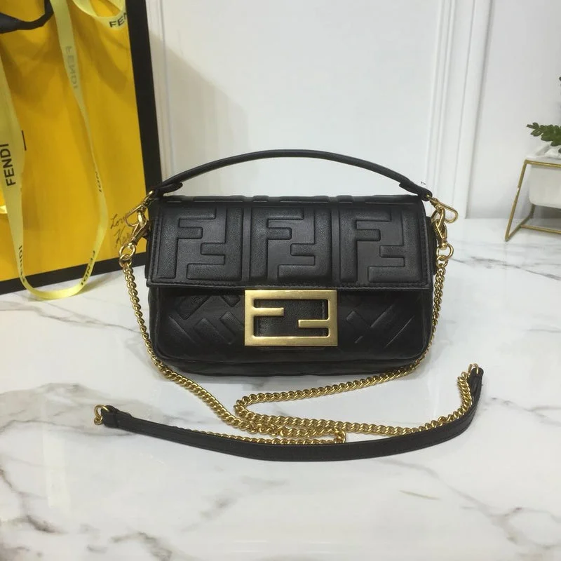 Fendi Glossy Leather Bag -BC - FENDI BAGS - 437