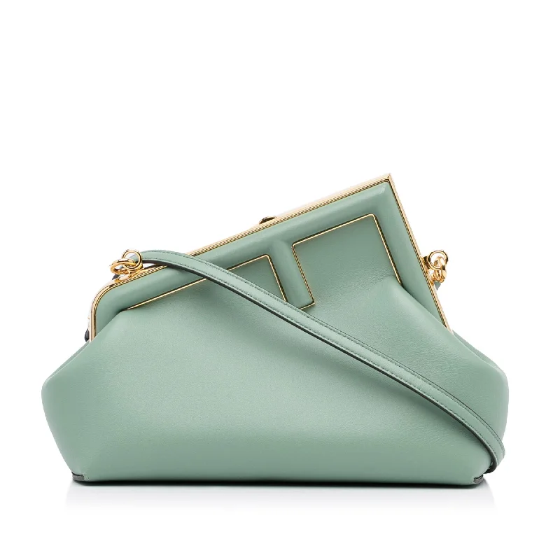 Fendi Pearl Handle Bag -Fendi Small First Bag (SHG-sGHGNO)