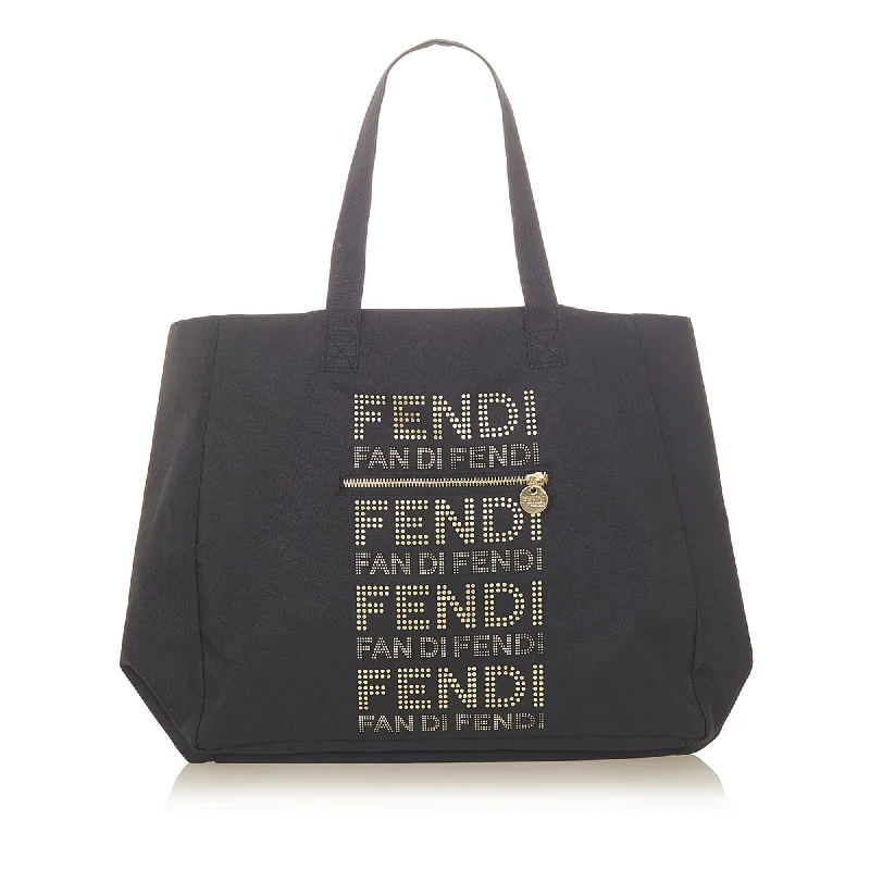 Fendi Chevron Quilted Bag -Fendi Nylon Tote Bag (SHG-20147)