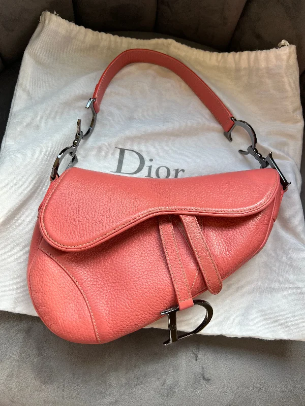 Designer Dior Bags for Every StyleChristian Dior saddle bag - vintage rose pink