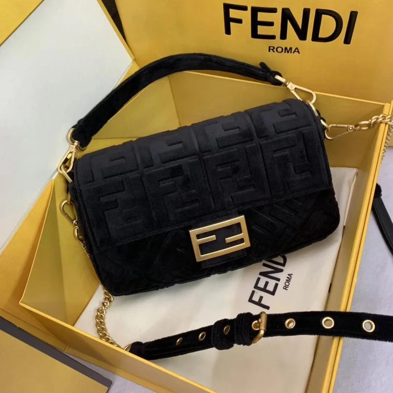 Fendi Buckle Detail Bag -BC - FENDI BAGS - 508