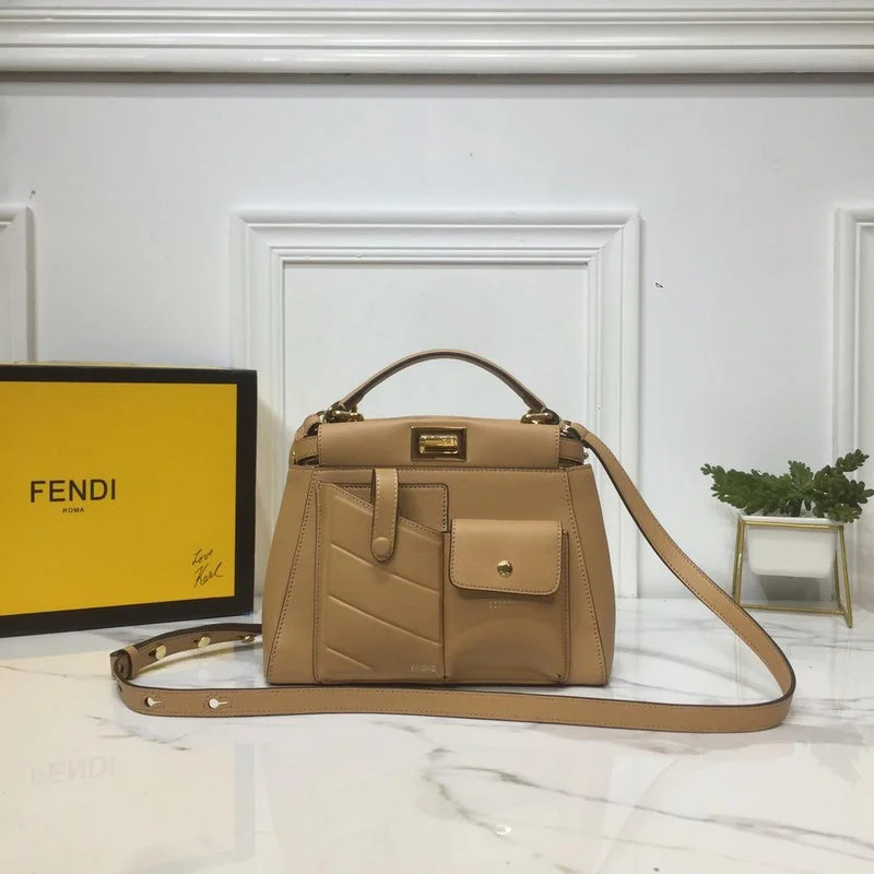 Fendi Glossy Leather Bag -BC - FENDI BAGS - 488