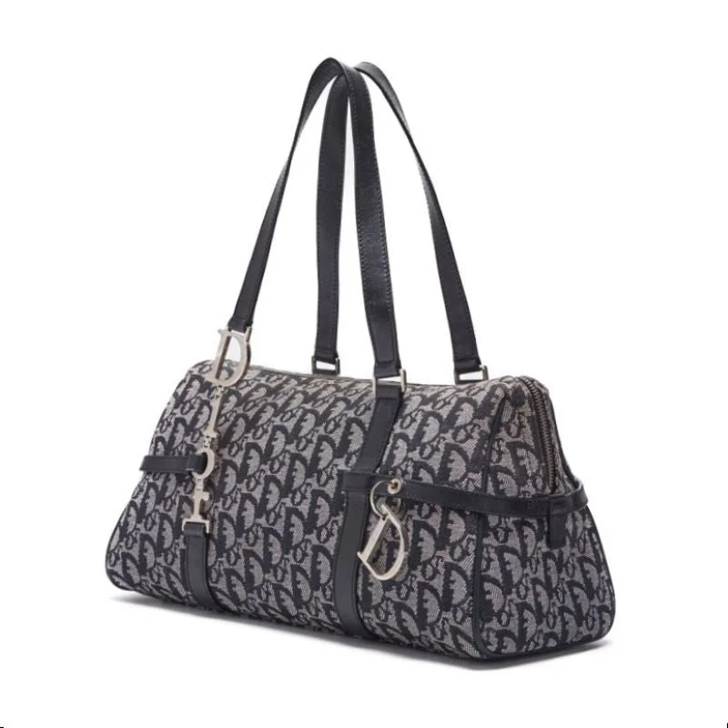 Sophisticated and Refined: Dior BagsDior Dior Trotter D Charm Handbag Canvas Navy (Silver G)  Handbag Ladies Handbag  Delivery Ladies Online