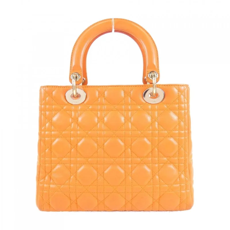 Luxury That Speaks: Dior BagsChristian Dior Lady Dior Medium Handbag Orange CAL44550 Bag