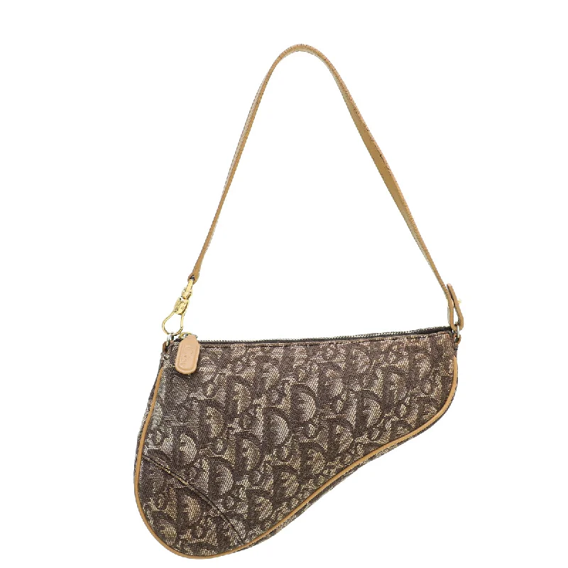 Discover Dior’s Designer Bags for Fashion LoversChristian Dior Brown Oblique Saddle Mini Pochette