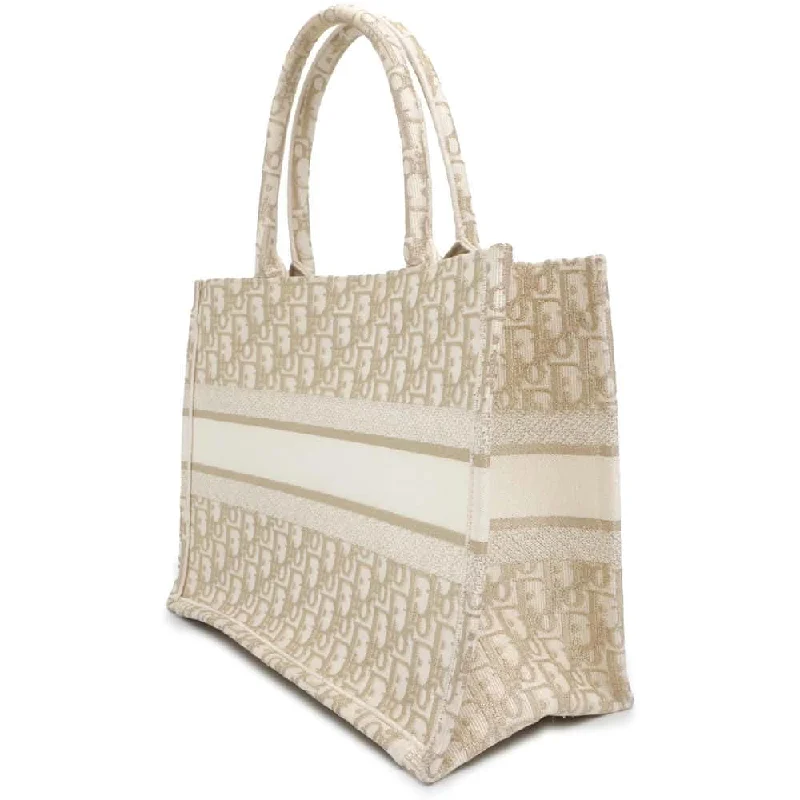 Redefine Your Style with Dior HandbagsDior Book tote White M1296ZTQR_M981 Canvas Size Medium