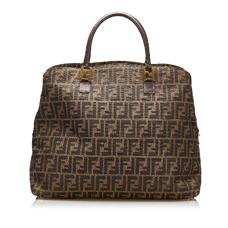 Fendi Handcrafted Excellence -Fendi Large Zucca Tote Bag