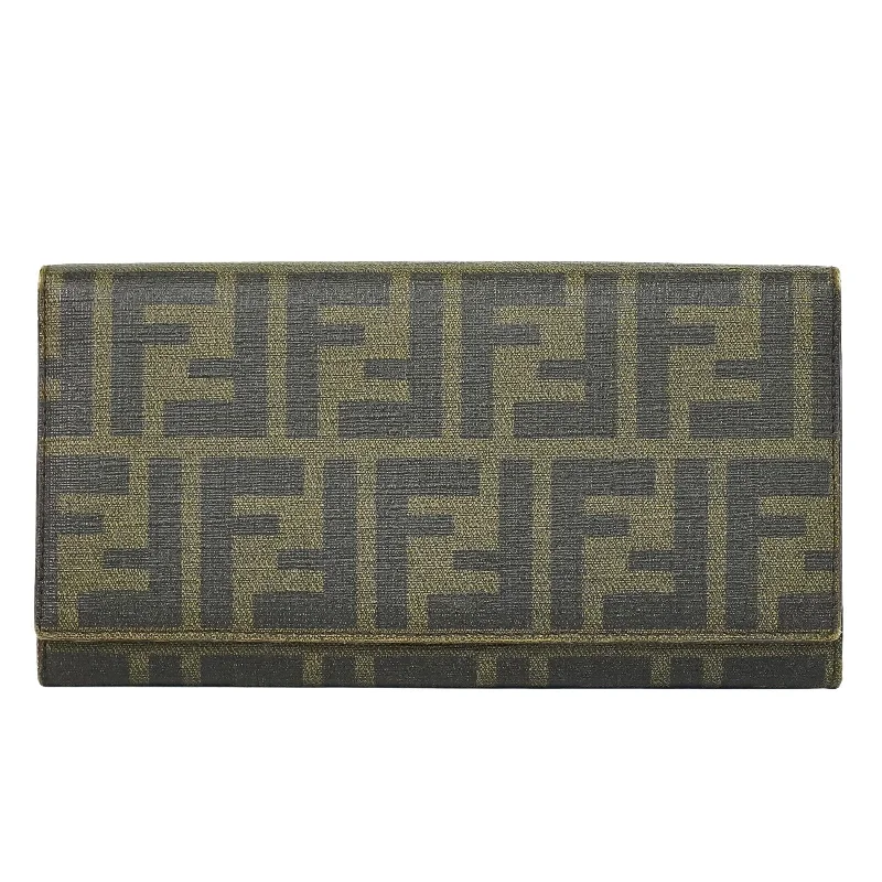 Fendi Hand-Painted Bag -Fendi  Leather Wallet  (Pre-Owned)