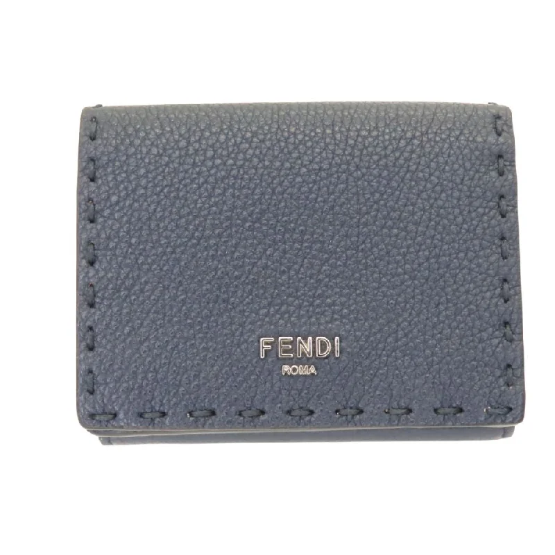 Fendi Oversized Clutch -Fendi Selaria Compact Wallet Bicolor