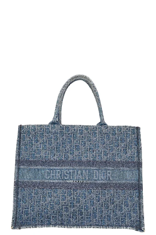 Dior Bags: Perfect for Every StyleCHRISTIAN DIOR Book Tote Oblique Blue