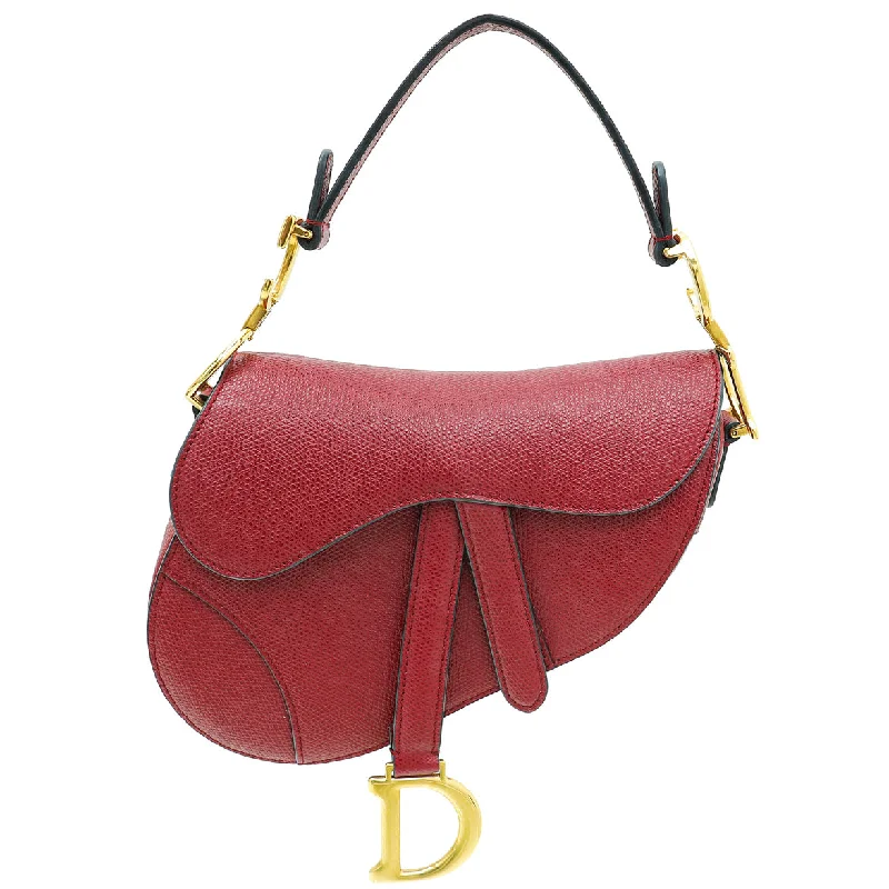 The Ultimate in Luxury: Dior BagsChristian Dior Burgundy Saddle Mini Bag