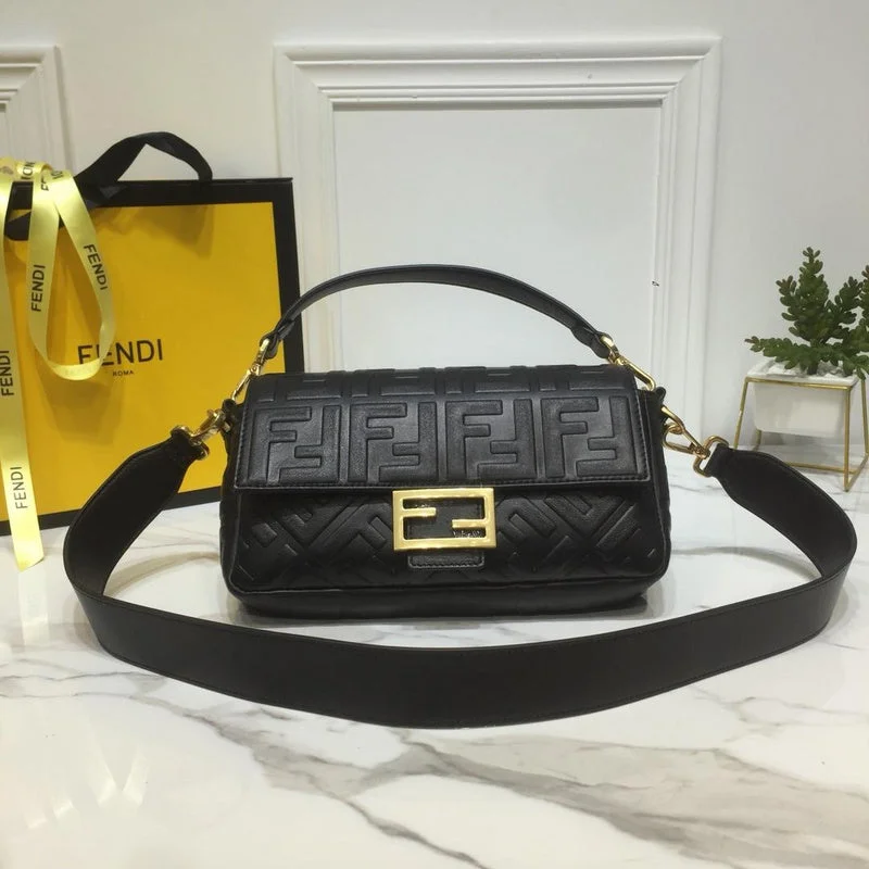 Fendi Buckle Detail Bag -BC - FENDI BAGS - 430