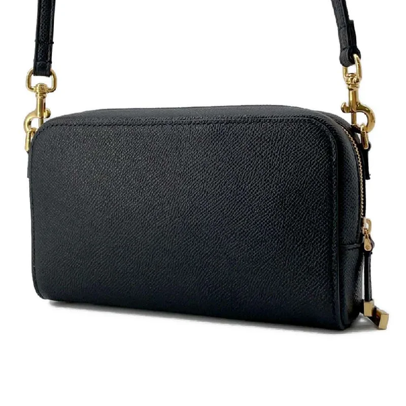 The Dior Bag Every Woman DeservesDior Calo Double Pouch Shoulder Bag Black S7431UBAE Leather