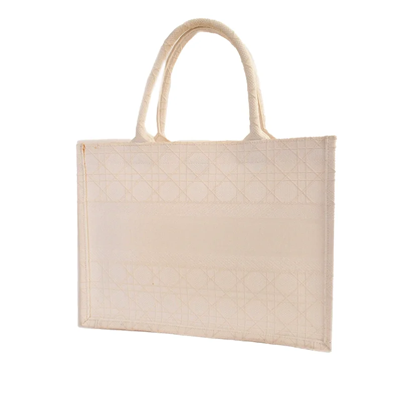 Dior’s Elegant Touch on Luxury AccessoriesDIOR Medium Cannage Book Tote Tote Bag