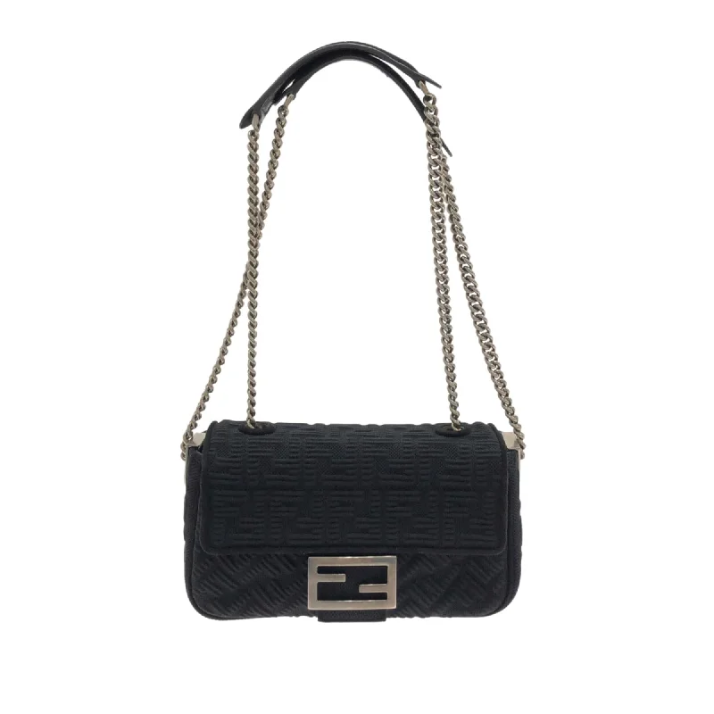 Fendi Timeless Parisian Style -Fendi Midi Chain Baguette (SHG-UmYhIw)