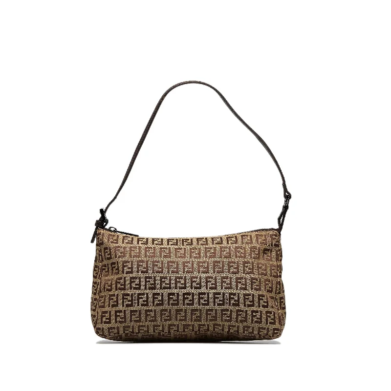 Fendi Beaded Bag -Fendi Zucchino Baguette (SHG-X6R21m)