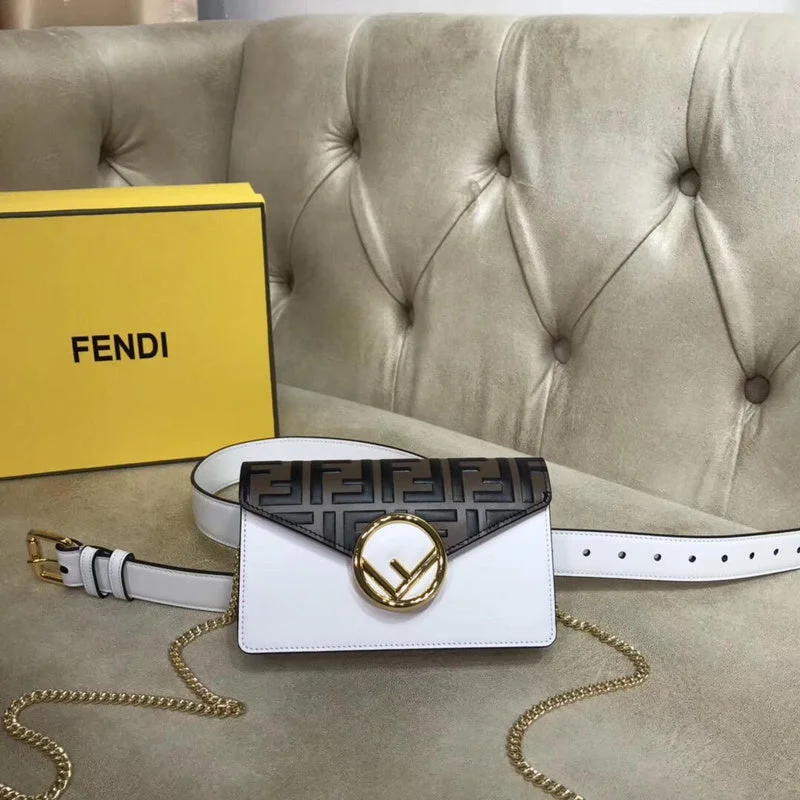 Fendi Gold-Plated Bag -BC - FENDI BAGS - 450