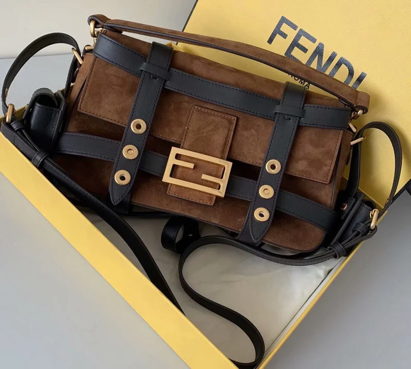 Fendi Push Lock Bag -BC - FENDI BAGS - 680