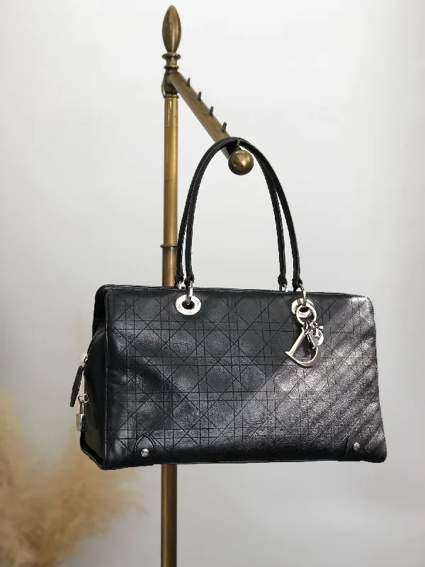 Luxury with a Touch of Class: Dior BagsChristian Dior Cannage Handbag Black Vintage hyakrz